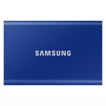 Внешний диск SSD Samsung T7, 500ГБ, синий
