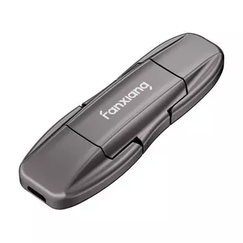 Внешний портативный SSD накопитель FANXIANG FF952, 128 ГБ, серый