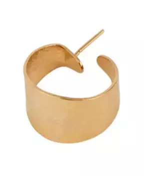 Вневременные толстые серьги кольца Malababa, желтый