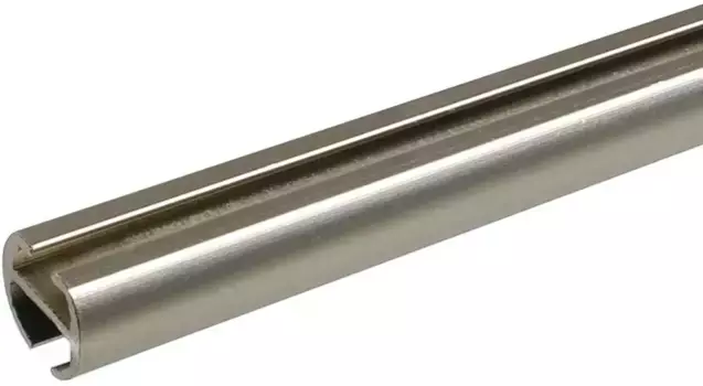 Внутренний ходовой профиль Liedeco, (1 шт.), 1 направляющая фиксированного размера 16 мм Длина: 200 см, цвет chromfarben/matt