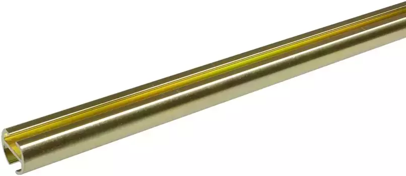 Внутренний ходовой профиль Liedeco, (1 шт.), 1 направляющая фиксированного размера 16 мм Длина: 200 см, цвет goldfarben/matt