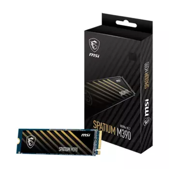 Внутренний накопитель SSD MSI SPATIUM M390 PCIe 3.0 NVMe, 250 Гб, M.2 2280