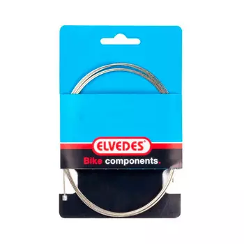 Внутренний трос заднего переключателя 1,1 мм серебристый 2250 мм ELVEDES, серебристый / белый / белый