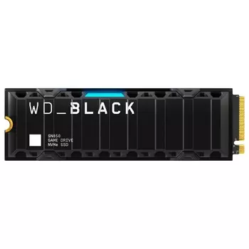 Внутренний твердотельный накопитель Western Digital SN850 PS5, WDBBKW0020BBK-WRSN, 2Тб, М.2 2280