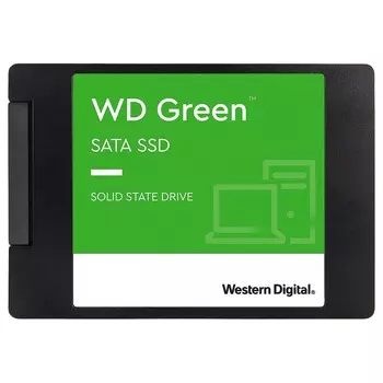 Внутренний твердотельный накопитель Western Digital WD Green SATA, WDS100T3G0A, 1Тб, 2,5"
