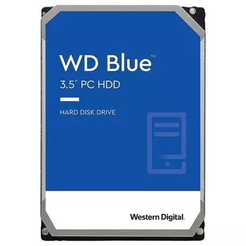 Внутренний жесткий диск Western Digital WD Blue CMR, WD40EZAX, 4Тб