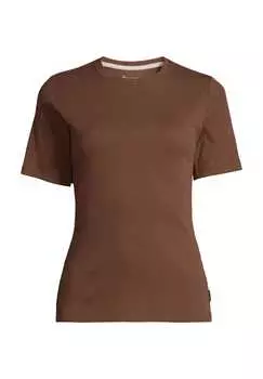 Внутренняя балансирующая функциональная рубашка "aisha" с ребристой структурой быстросохнущая Alex, цвет fondue fudge