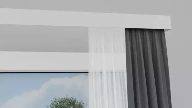 Внутренняя беговая дорожка Indeko "Стокгольм", 2-путевая 350 см, белый