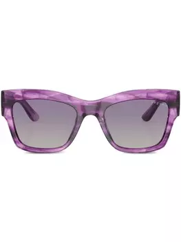 Vo5524s солнцезащитные очки в прямоугольной оправе Vogue Eyewear, фиолетовый