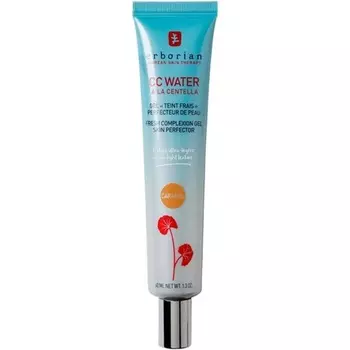 Вода CC с центеллой азиатской и гиалуроновой кислотой, улучшающая кожу, уход за лицом, карамель, 40 мл, Erborian