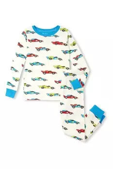 Водные гоночные машины пижамы Hatley, белый