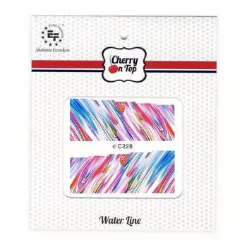 Водные наклейки C228 Euro Fashion, Cherry On Top