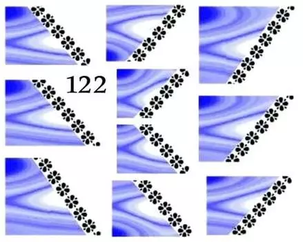 Водные наклейки для ногтей - №122, inna