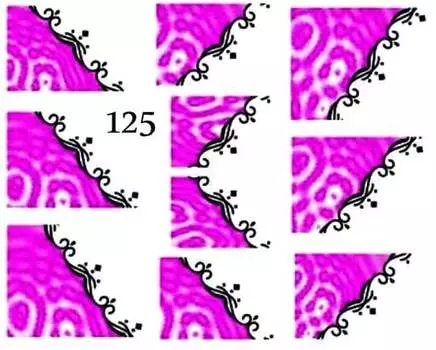 Водные наклейки для ногтей - №125, inna