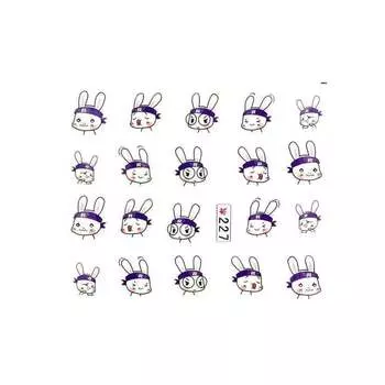 Водные наклейки для ногтей №227, Molly Lac