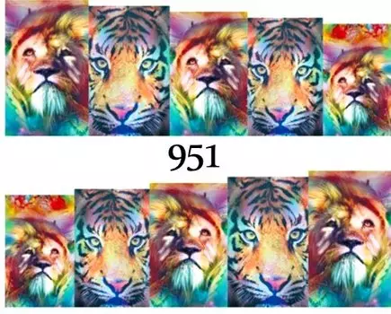 Водные наклейки для ногтей - №951, Raisin