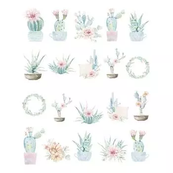 Водные наклейки для ногтей STZ-618, AllePaznokcie