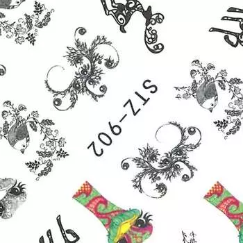 Водные наклейки для ногтей Stz, Molly Lac