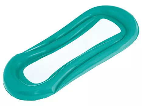 Водный гамак Happy People ECO, бирюзовый/синий, 152 x 67 x 14 см