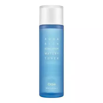 Водный тоник для лица Aqua Rich Hyaluron Ottie, 150 мл