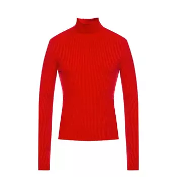 Водолазка Balenciaga Ribbed Knit, красный