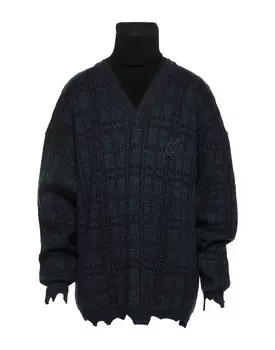 Водолазка Balenciaga, темно-зеленый