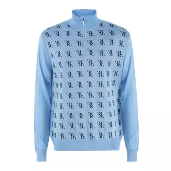 Водолазка Billionaire Lupetto Zip, небесно-голубой