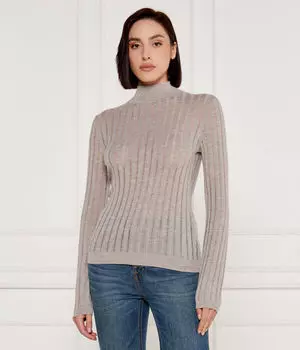 Водолазка Boss Fatirami Slim Fit, серый