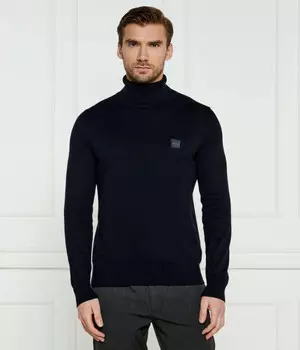 Водолазка Boss Orange Akiro S Regular Fit, синий