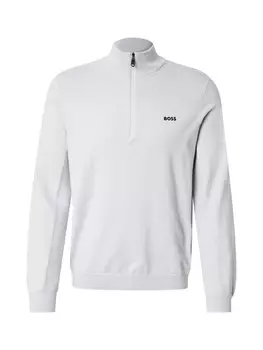 Водолазка BOSS Sweater Momentum, светло-серый