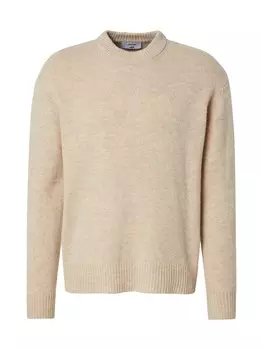 Водолазка DAN FOX APPAREL Sweater Essential, пятнистый бежевый