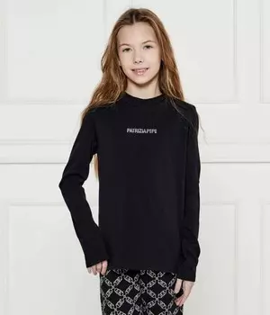 Водолазка детская Patrizia Pepe с длинными рукавами, черный
