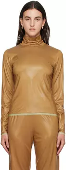 Водолазка Dries Van Noten Tan Raw Edge