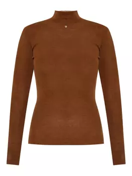 Водолазка-джемпер Versace, коричневый