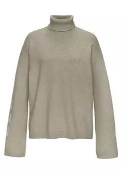 Водолазка Elbsand Sweater, пятнистый бежевый