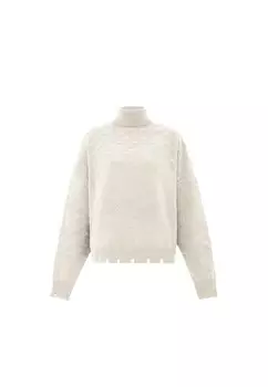 Водолазка faina Sweater, белый