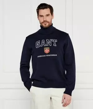 Водолазка Gant Regular Fit, синий