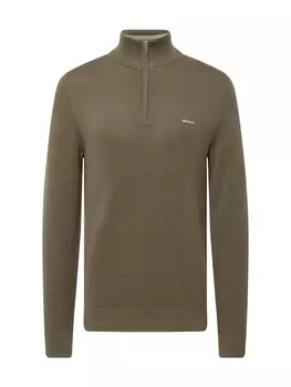 Водолазка GANT Sweater, хаки