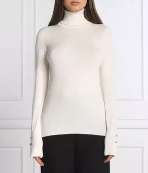 Водолазка Guess Jeans Slim Fit, белый