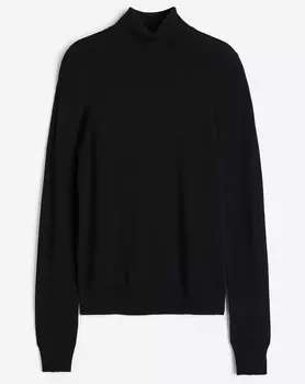 Водолазка H&M Turtleneck, черный