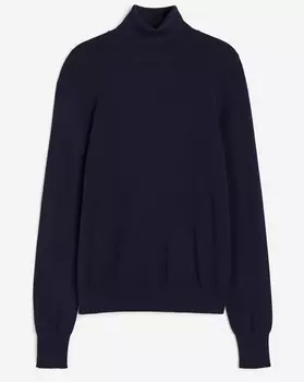 Водолазка H&M Turtleneck, темно-синий