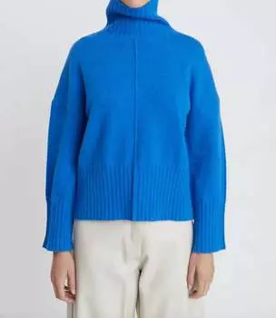 Водолазка Hatfield синего цвета DELUC