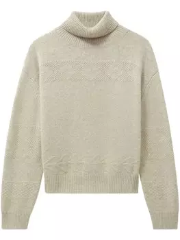 Водолазка из кашемира Pringle of Scotland, серый