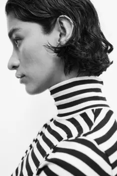 Водолазка из модального микса H&M, черный