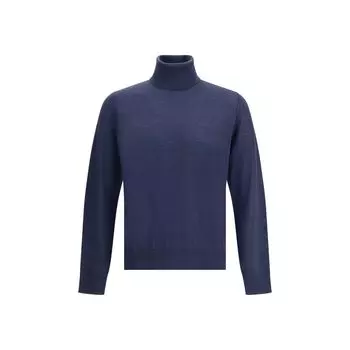 Водолазка из натуральной шерсти Dsquared2, синий