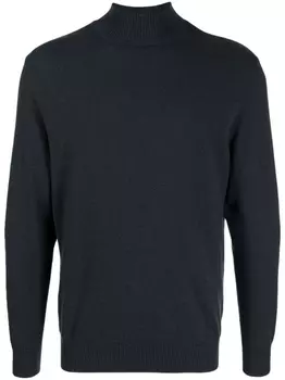 Водолазка из органического кашемира N.Peal, синий