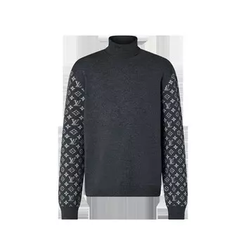 Водолазка из смеси кашемира Louis Vuitton, серый