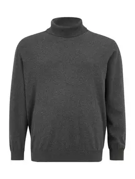 Водолазка Jack & Jones Plus Sweater, темно-серый