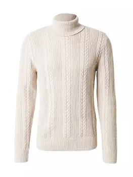 Водолазка JACK & JONES Sweater CIPHER, бежевый