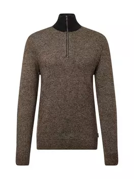 Водолазка JACK & JONES Sweater JCOSPACE, цвет mottled brown